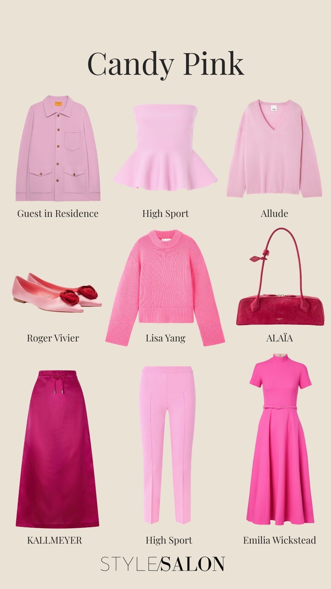 2026 Color Forecast inspo! Candy Pink 🩷 

Pink - Color inspo - Monochrome look - Style tip - Outfit inspo 


#LTKWorkwear #LTKgrwm