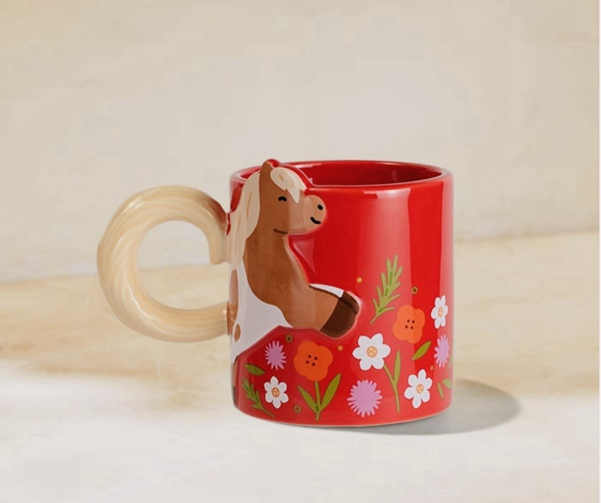 🎆NWT Starbucks 2026 Year of The Horse Ceramic Mug HTF!! | eBay US