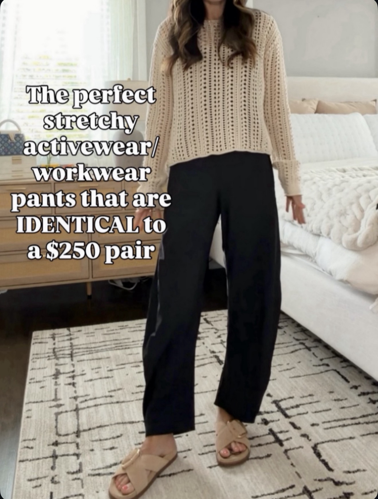 Stretchy, chic and identical to a $250 pair. Your wallet will thank you 🙌 🔗⬇️ wearing size xs

#LTKmomlife #LTKSeasonal #LTKOver40