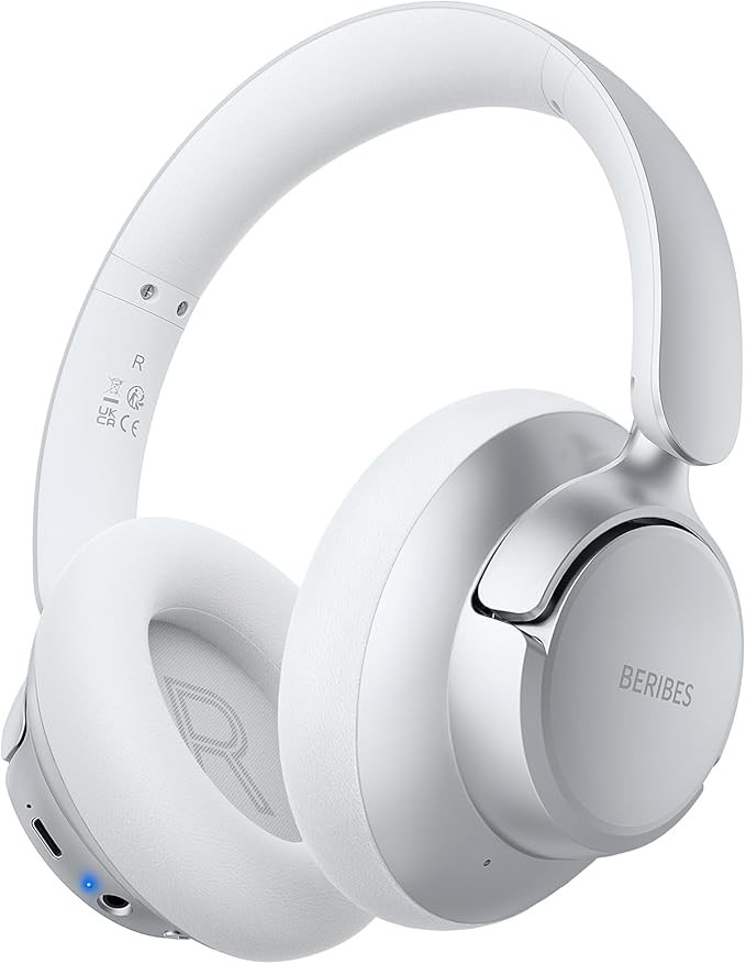 BERIBES Upgraded Hybrid Active Noise Cancelling Wireless Headphones with Transparent Modes,65H Pl... | Amazon (US)