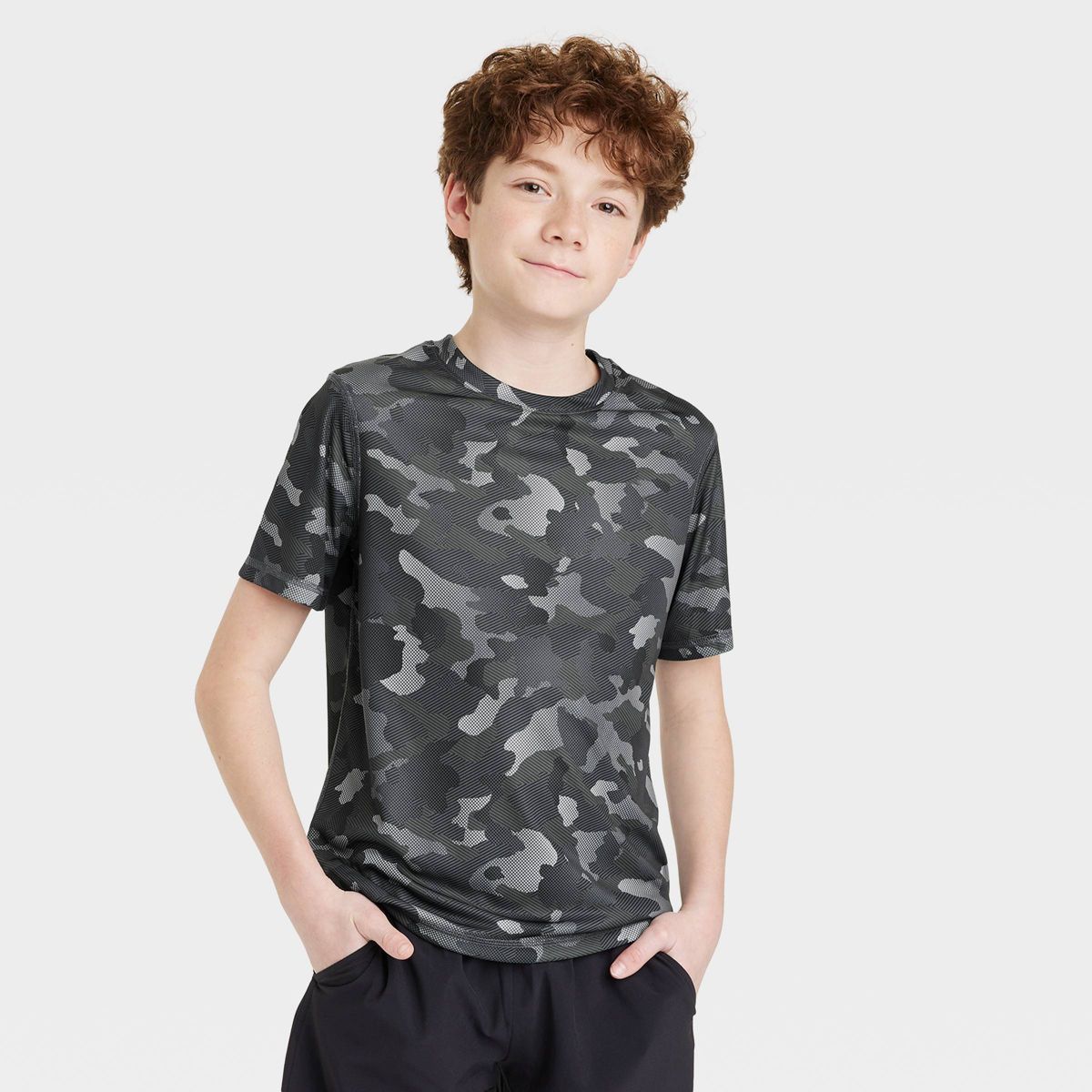 Boys' Athletic Printed T-Shirt​ - All in Motion™ | Target