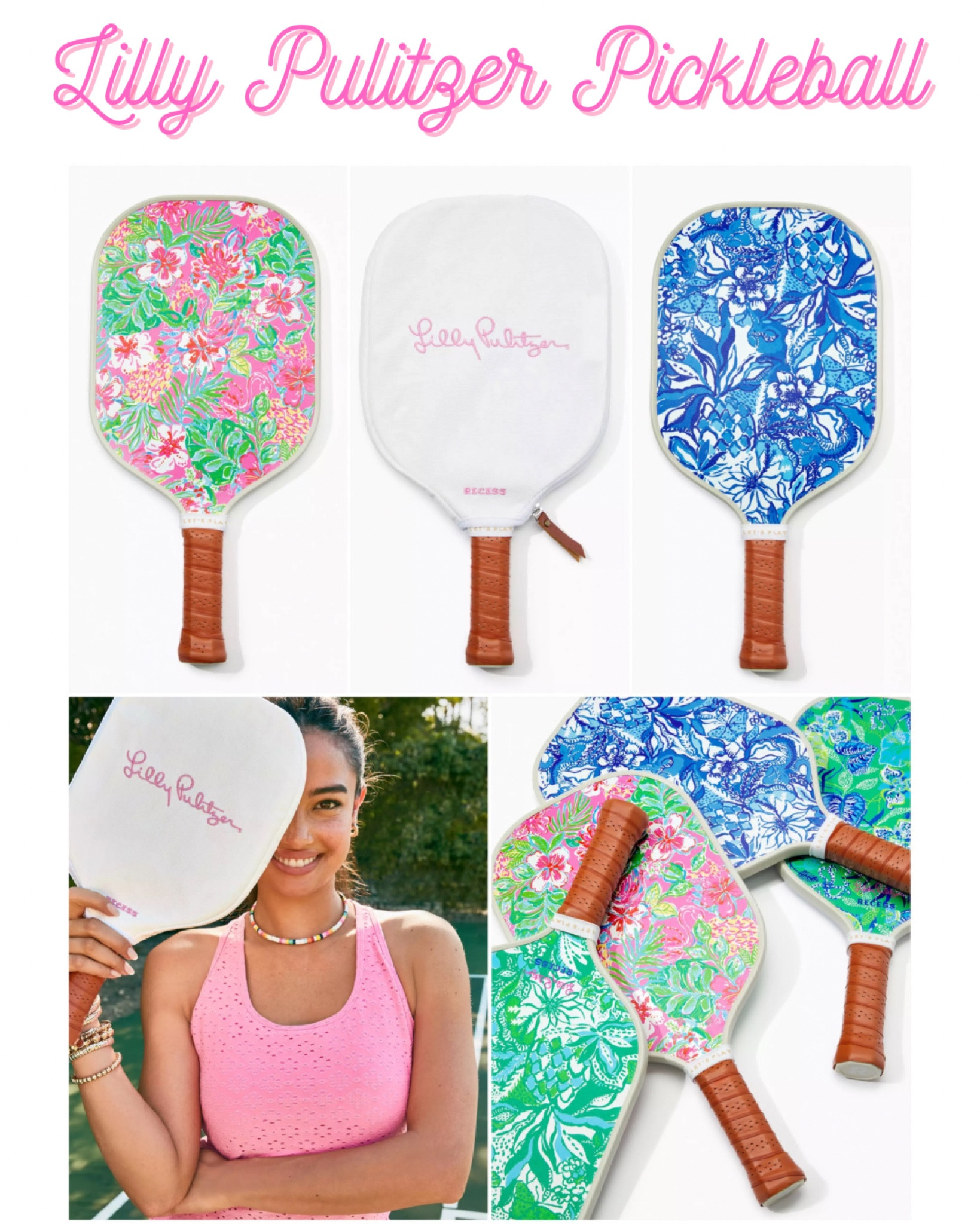 New Lilly Pulitzer Pickleball Paddle 🏓 Pickleball gear, pickleball outfit, pickleball clothes, tennis outfit, tennis clothes, activewear, workout clothes, colorful activewear 

#LTKFind #LTKfit