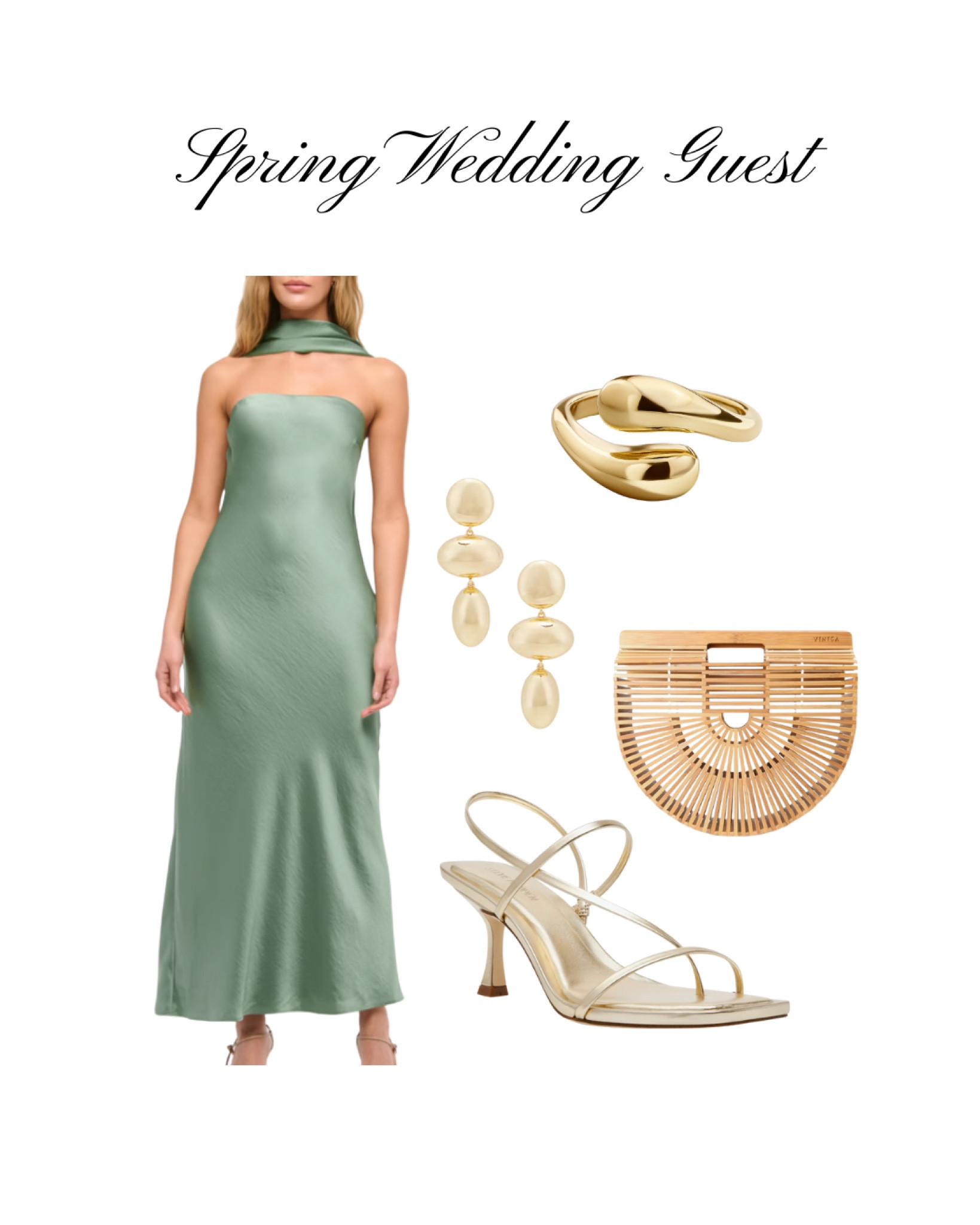 Spring wedding guest look👼🏼🤍 

#LTKShoeCrush #LTKWedding #LTKSeasonal