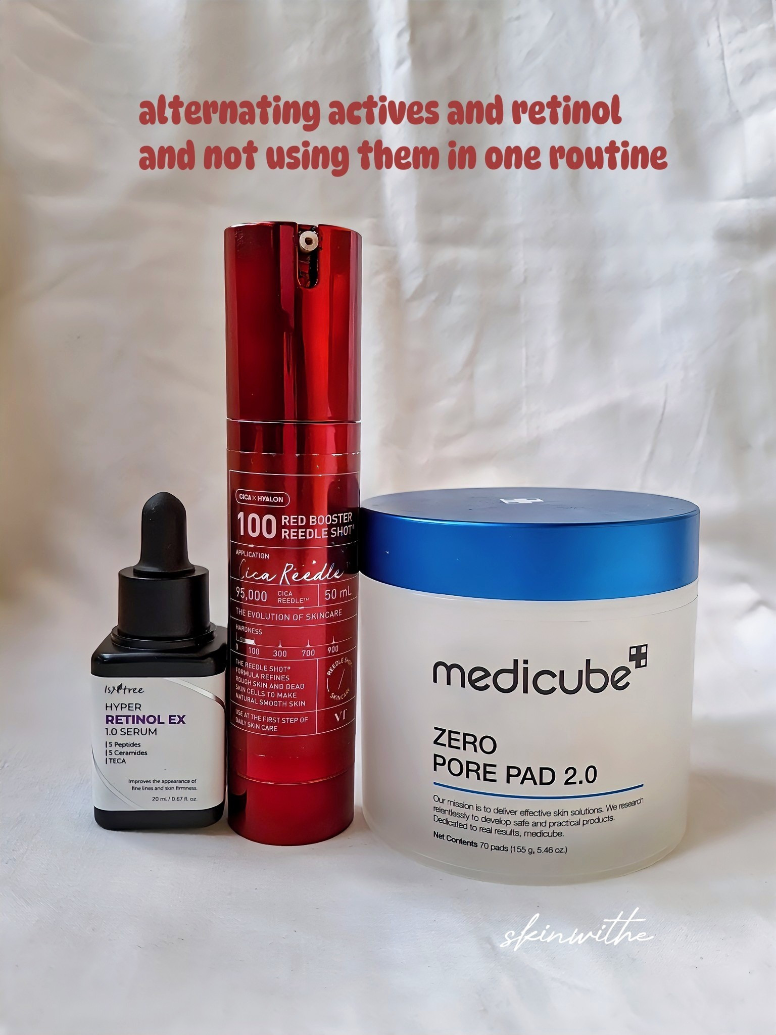 Alternating without using them in one routine Korean skincare kbeauty 

#LTKgrwm #LTKselfcare #LTKBeauty