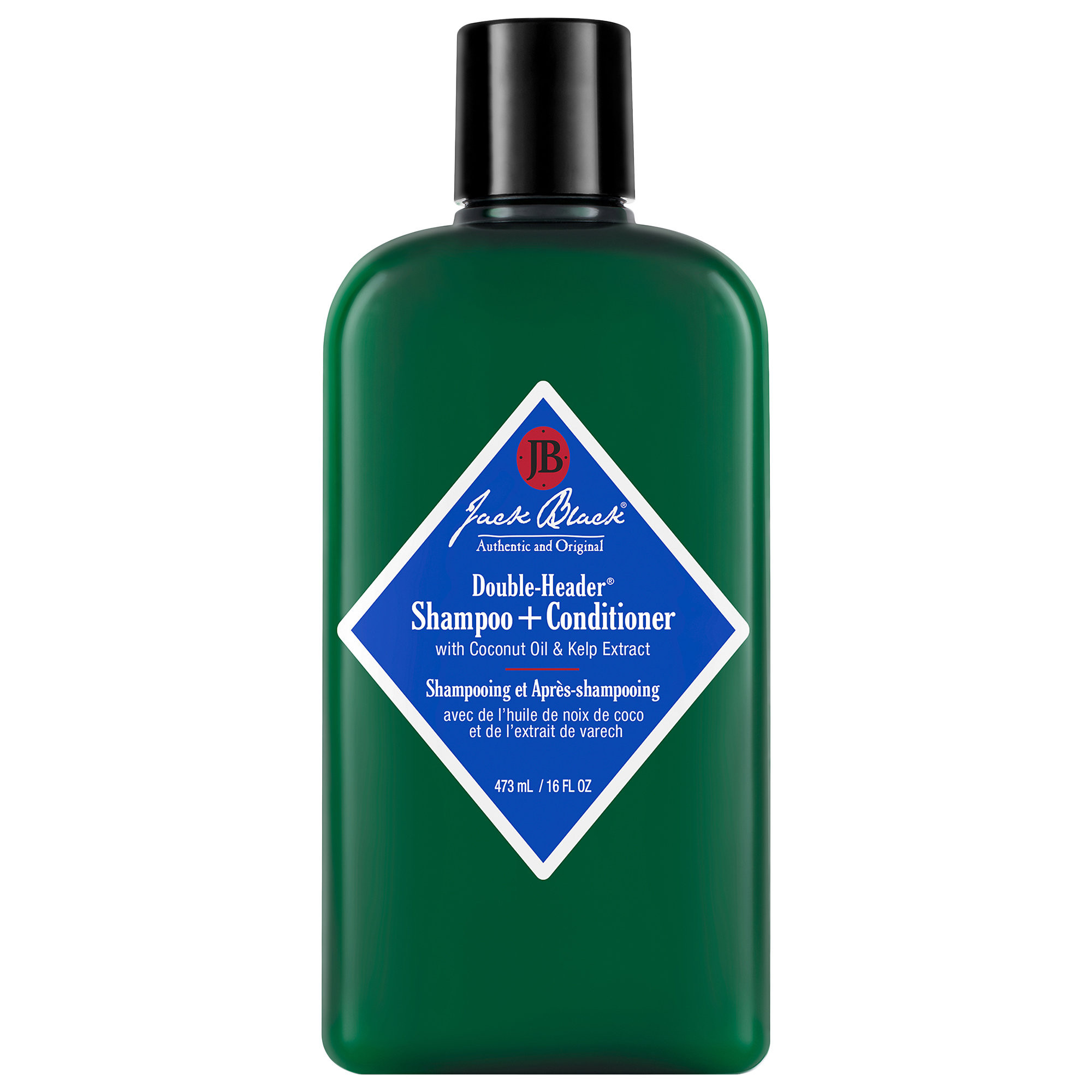 Jack Black Double Header Shampoo + Conditioner 16 oz/473 mL | Sephora (US)