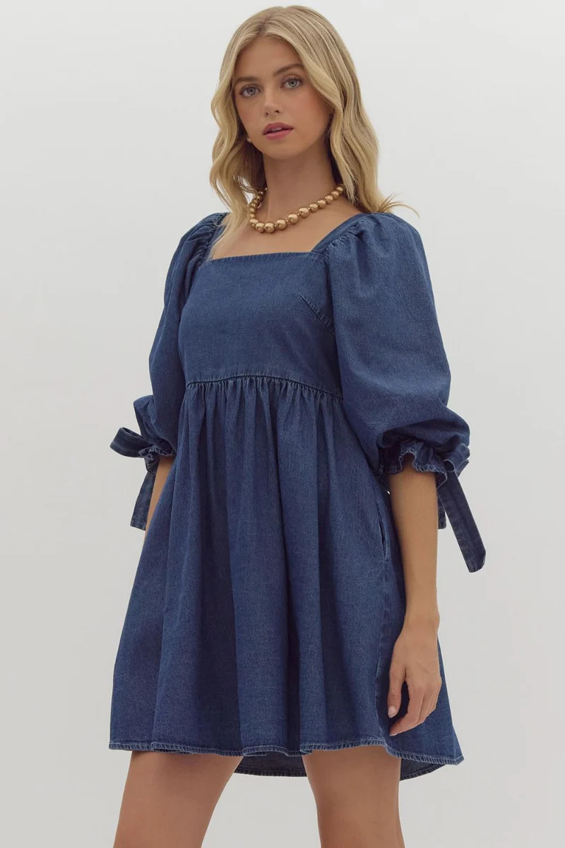 Susie Denim Dress | The Collection Texas