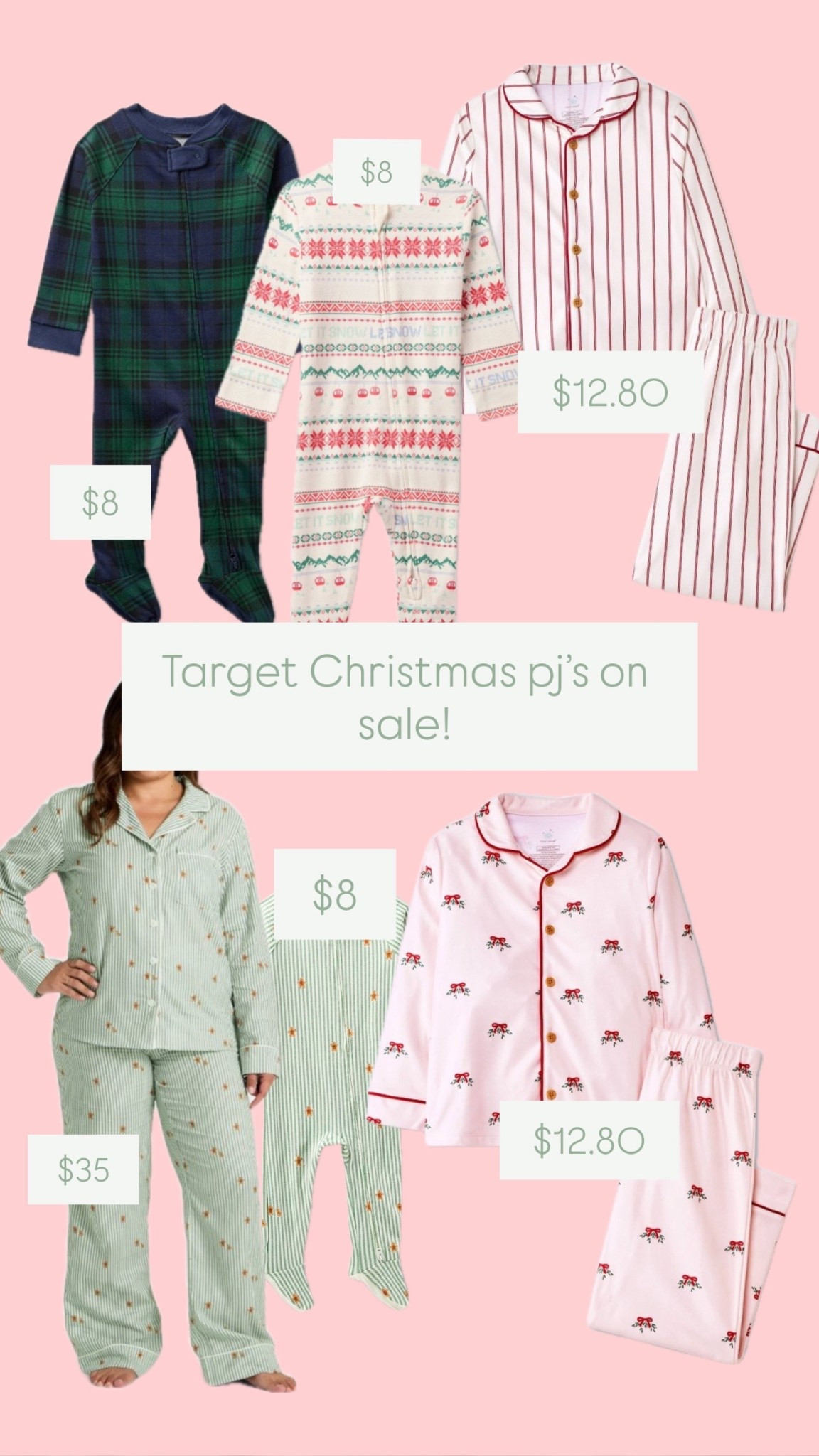 How is it already time for Christmas PJs?! Get them while they’re on sale at Target!

#LTKKids #LTKHoliday #LTKFamily