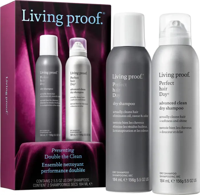 Presenting Double the Clean Living Proof Dry Perfect hair Day Shampoo Kit | Nordstrom