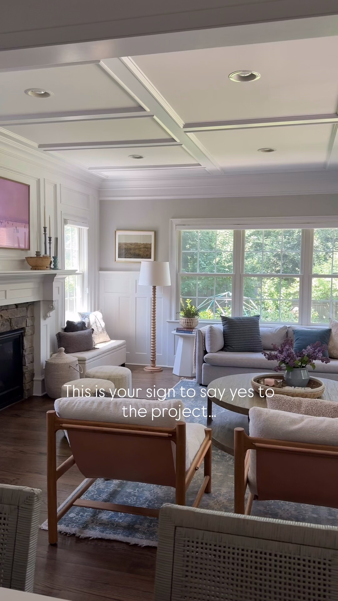 Wallpaper can make the biggest impact to your room (no matter the size!!) and it’s something that really anyone can do. I installed this peel-and-stick wallpaper last year and it’s really made our home feel so much cozier. Linking it along with everything else! White paint is Chantilly Lace from Benjamin Moore 🙌🏻

Living room, living room inspo, living room decor, spring home, spring decorating, coffee table, coffee table accessories, Serena & Lily, peel-and-stick wallpaper, girlonthehudson, neutral home, modern coastal, minted art, cozy home

#LTKdayinmylife #LTKHome #LTKSeasonal