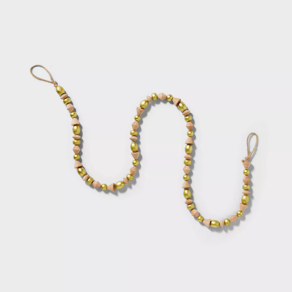 Metallic and Wood Bead Garland - Threshold™ designed with Studio McGee | Target