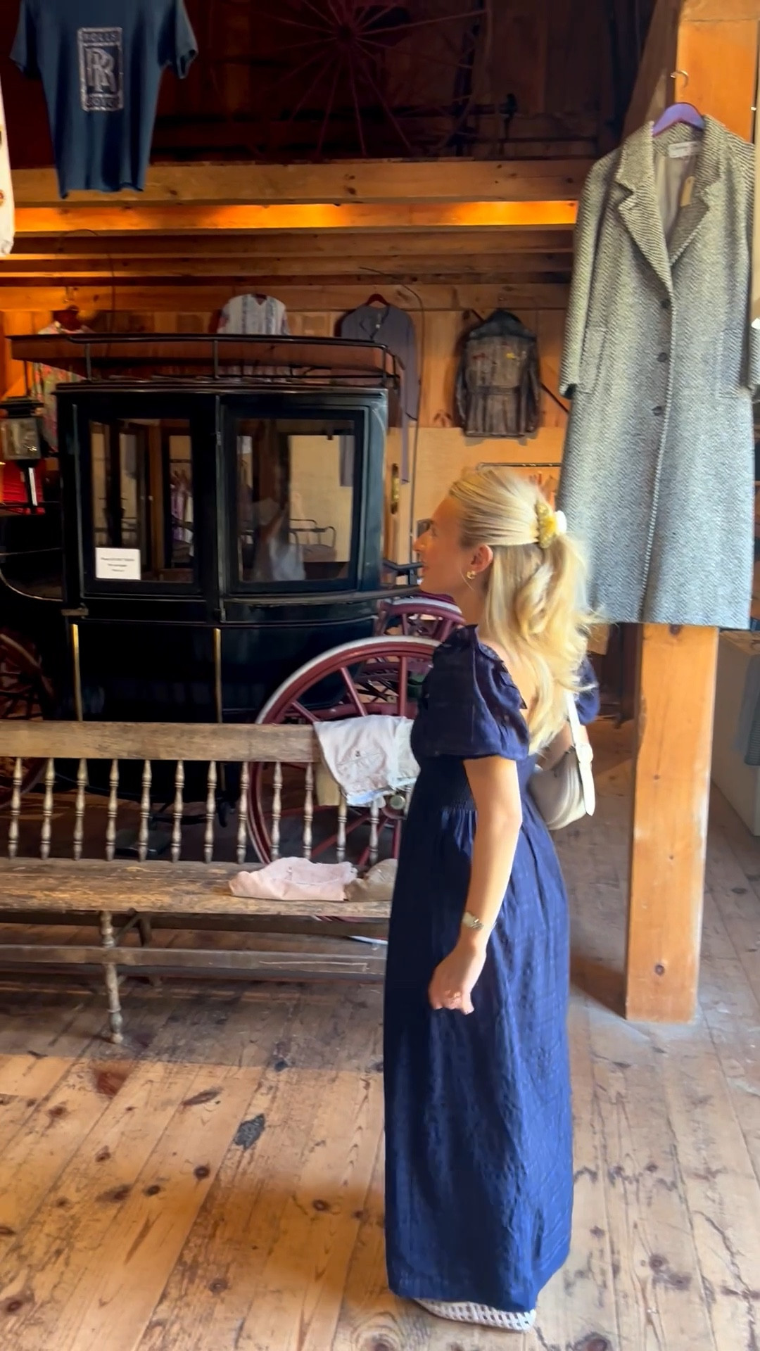 Perfect daily wear dress. Traveled all day wearing her; the navy blue color is perfect for bringing into your Fall wardrobe! Hillhouse is just the best brand, my favorite  

#LTKStyleTip