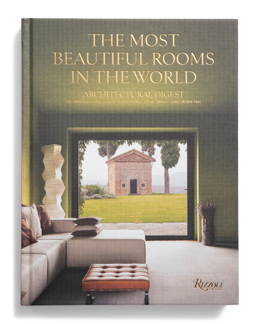 Architectural Digest The Most Beautiful Rooms In The World Book | Marshalls