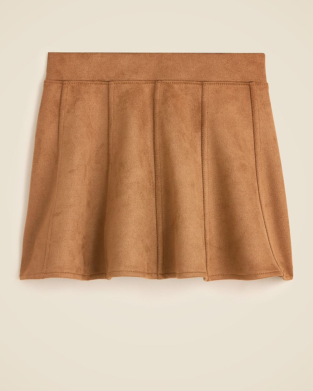 Girls' picture day skirt in faux suede | J. Crew US