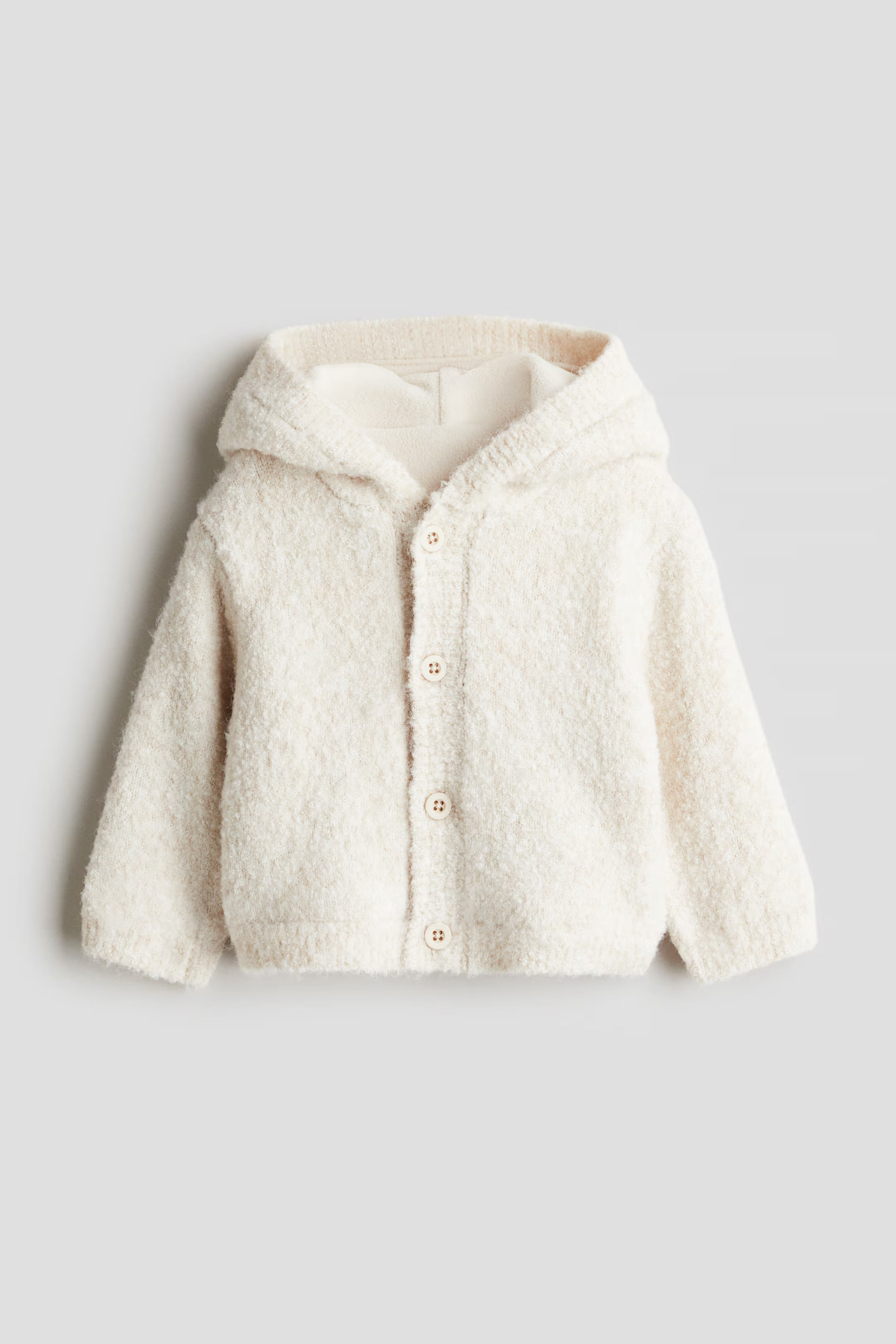 Appliquéd Cardigan - Light beige - Kids | H&M US | H&M (US + CA)