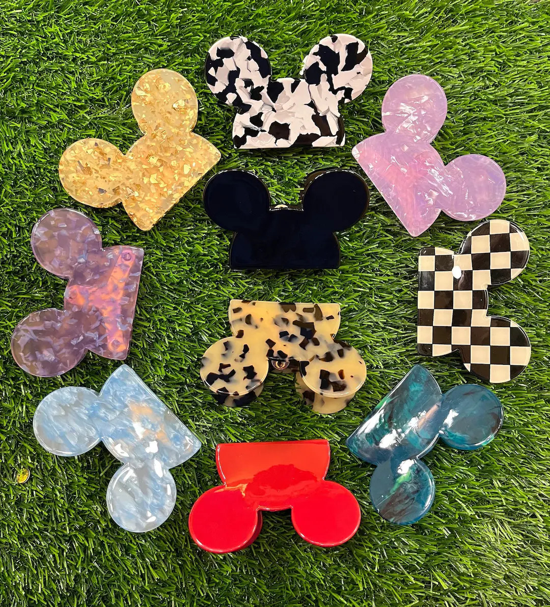 Mouse Ear inspired hair claw | Etsy (US)