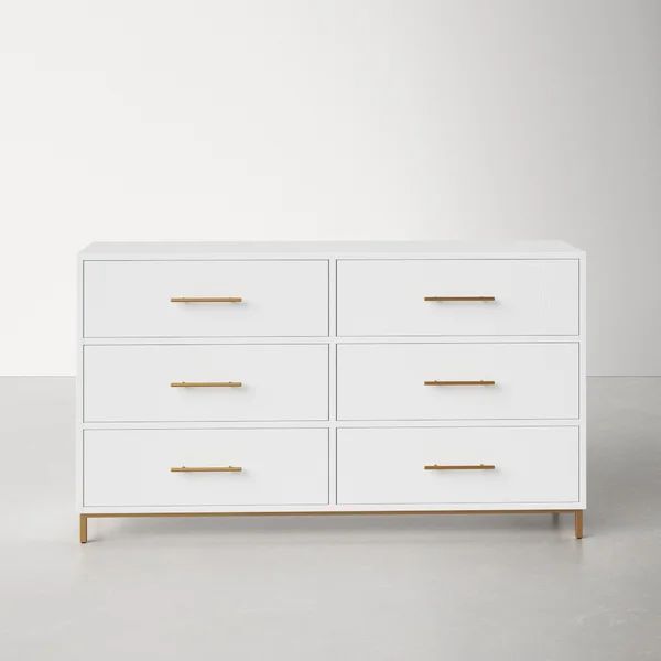 Marino Madelyn Six Drawer Dresser | Wayfair North America