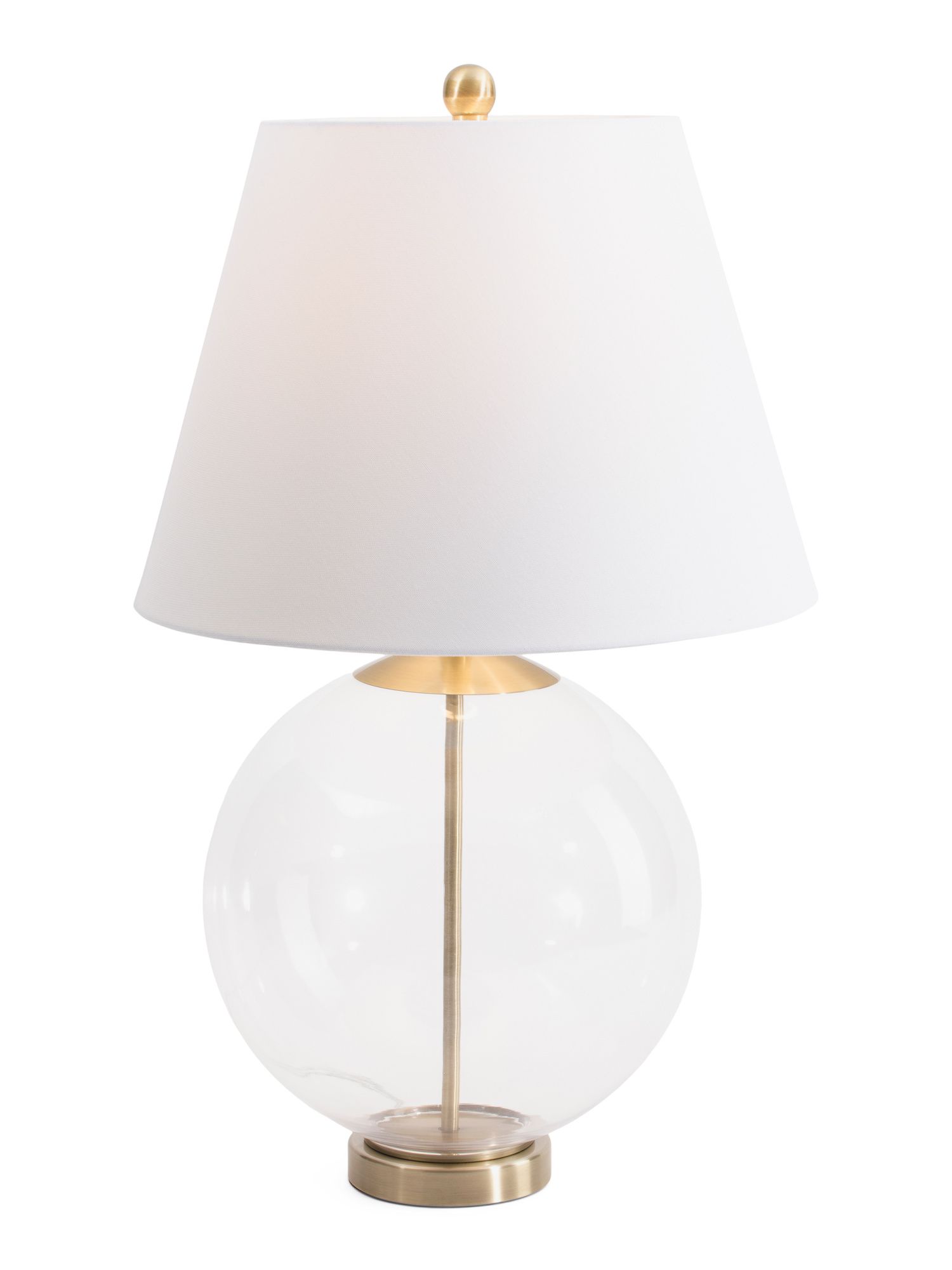 25in Glass Ball Table Lamp | TJ Maxx