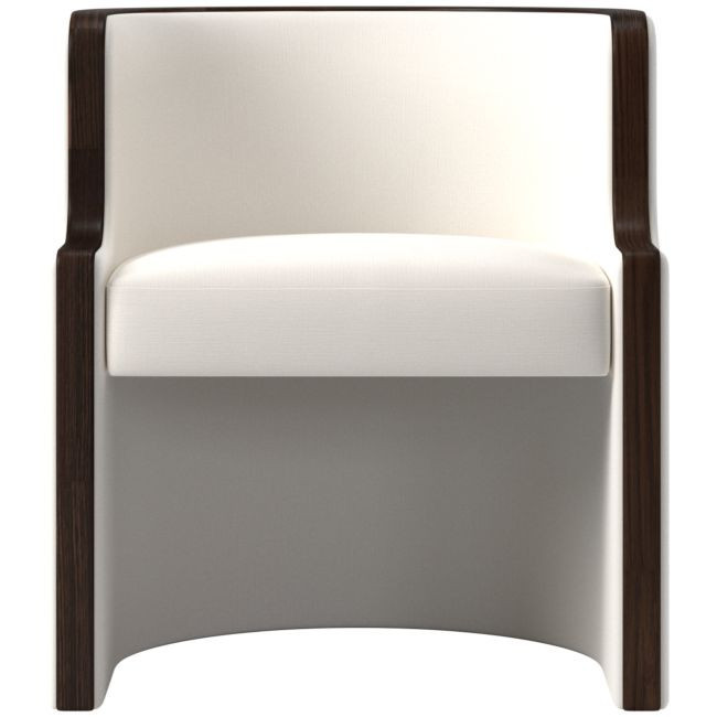 Chester Dining Chair Coverlet Snow | CB2