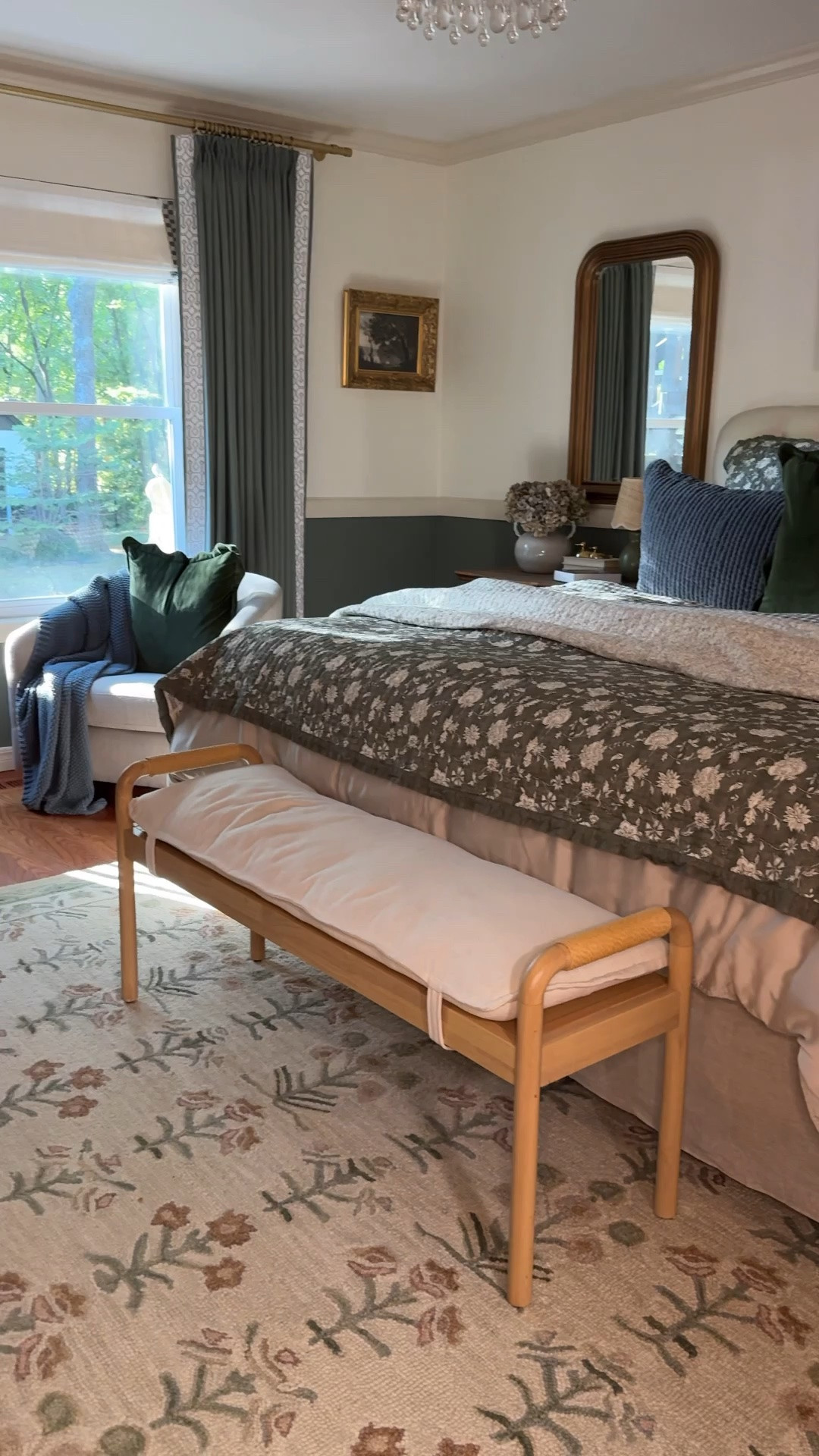 A cozy bedroom isn’t made with one beautiful piece, it’s built in layers. A little pattern, a little texture. A little color. And, this rug. All I can say is wow. 

I layered these Birch Lane pieces to create that collected, tucked-in feeling I love most… a bedroom that feels like a warm and inviting and like an exhale at the end of the day. 

#BirchLaneHome