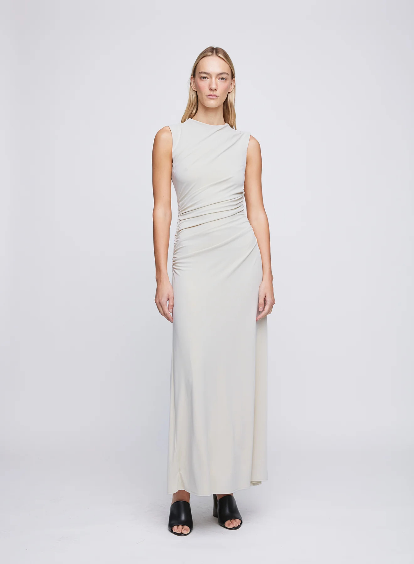 JUNIPER DRESS (DOVE) | Anna Quan (Global)