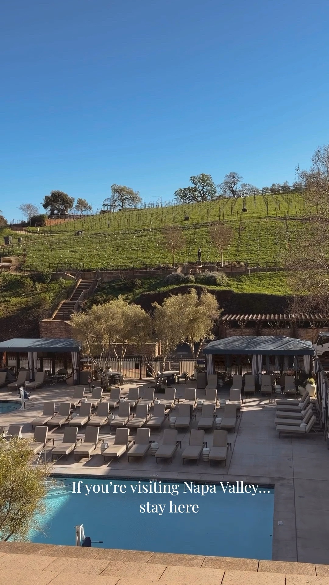 If you're planning a trip to Napa Valley, the @meritageresort deserves a spot on your list 🍇🥂

I’m staying here and quickly understood why so many people make it their home base while exploring Wine Country.

Set on 36 acres with its own vineyard, the property blends that classic Napa charm with beautifully refreshed spaces after a recent renovation. Everything feels thoughtfully designed — from the rooms and vineyard views to the restaurants and amenities.

One of the most unique experiences here is Spa Terra, a full-service spa built inside a 22,000-square-foot cave beneath the vineyard — such a memorable visit! 

What I loved most is that you truly don't have to leave the property to experience Napa. Between the restaurants, wine tastings, vineyard strolls, and relaxing spaces, it feels like a destination within the destination.

If Napa Valley is on your travel list, this is a beautiful place to start.

Save this for your next Wine Country escape 🍷✨ and if you’d like links to my outfits so far comment NAPA and I’ll send them your way! 

#LTKstorytime #LTKTravel #LTKdayinmylife