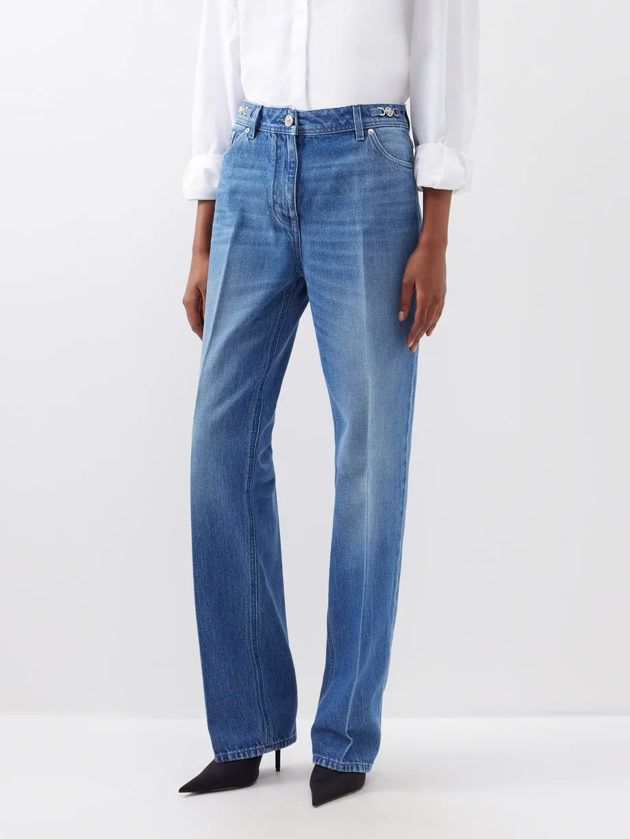 High-rise straight-leg jeans | Matches (EU)