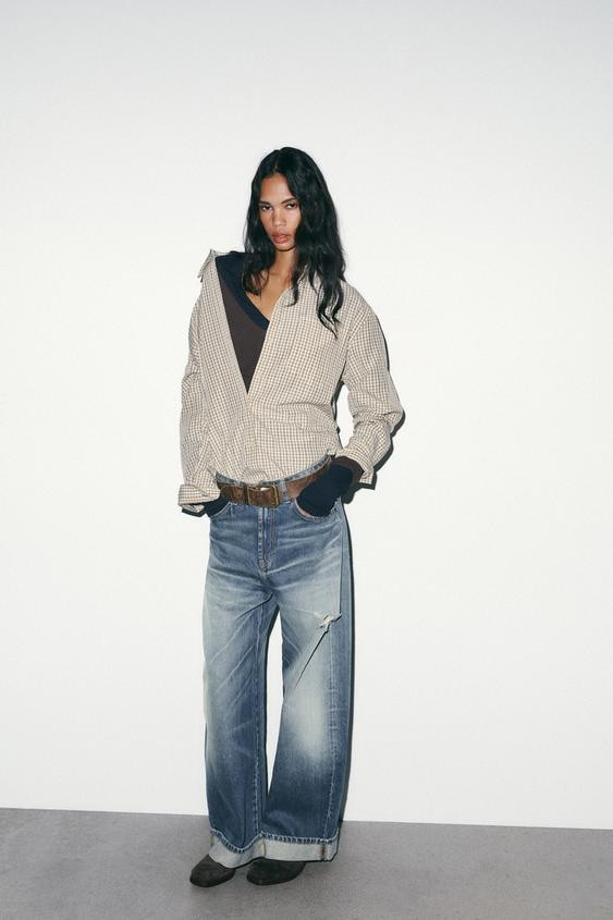 REGULAR FIT CHECK SHIRT | Zara UK