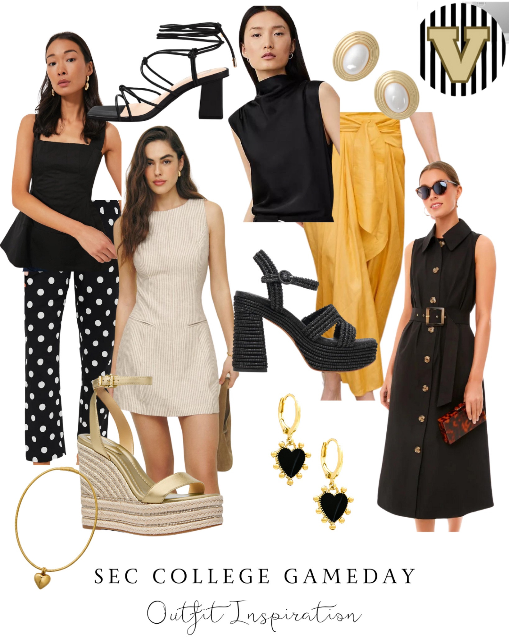 Vanderbilt Gameday Outfit Inspiration #sec #collegegameday 

#LTKStyleTip #LTKFindsUnder100 #LTKSeasonal