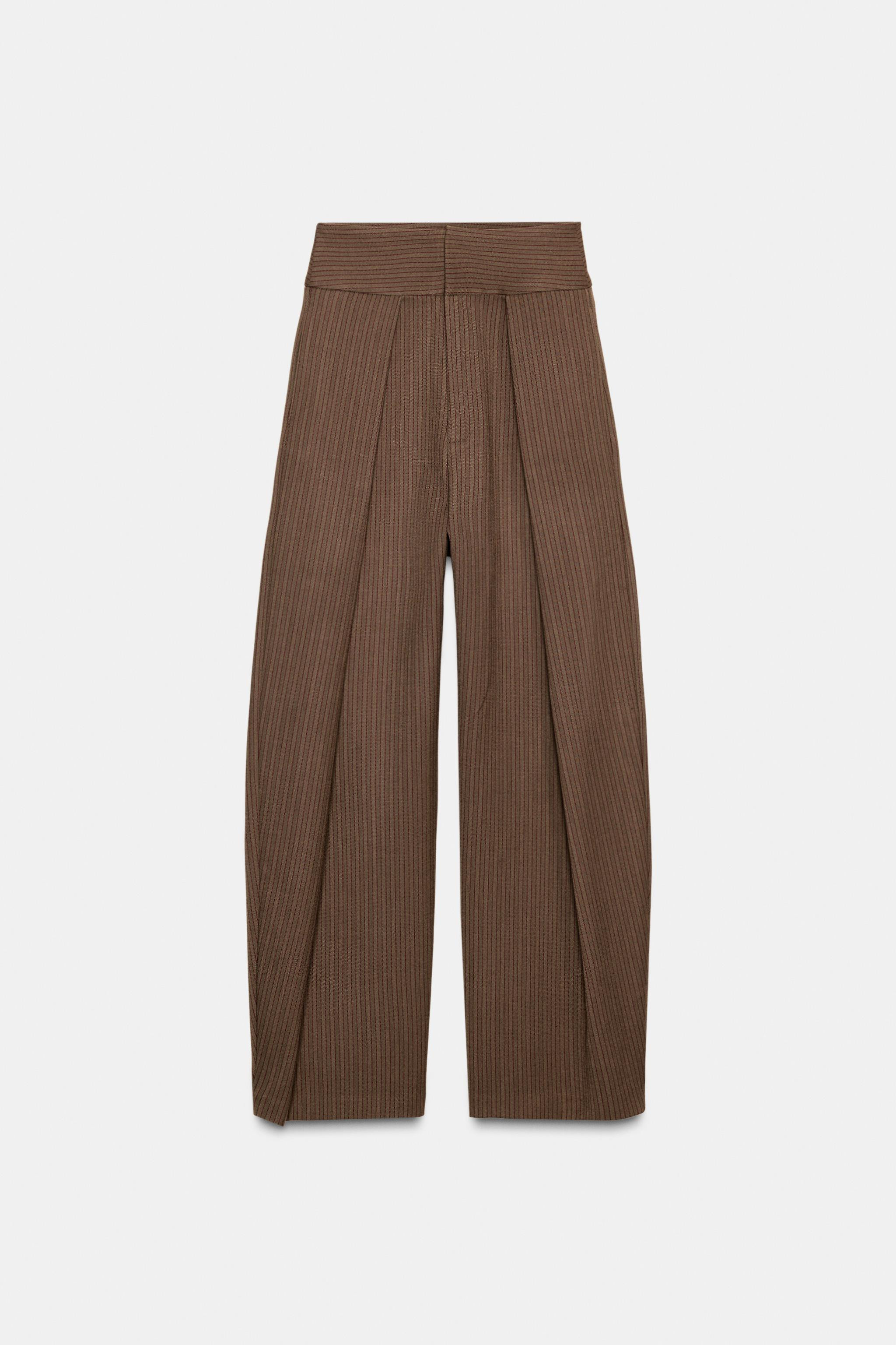 PLEATED BALLOON PANTS | Zara Canada