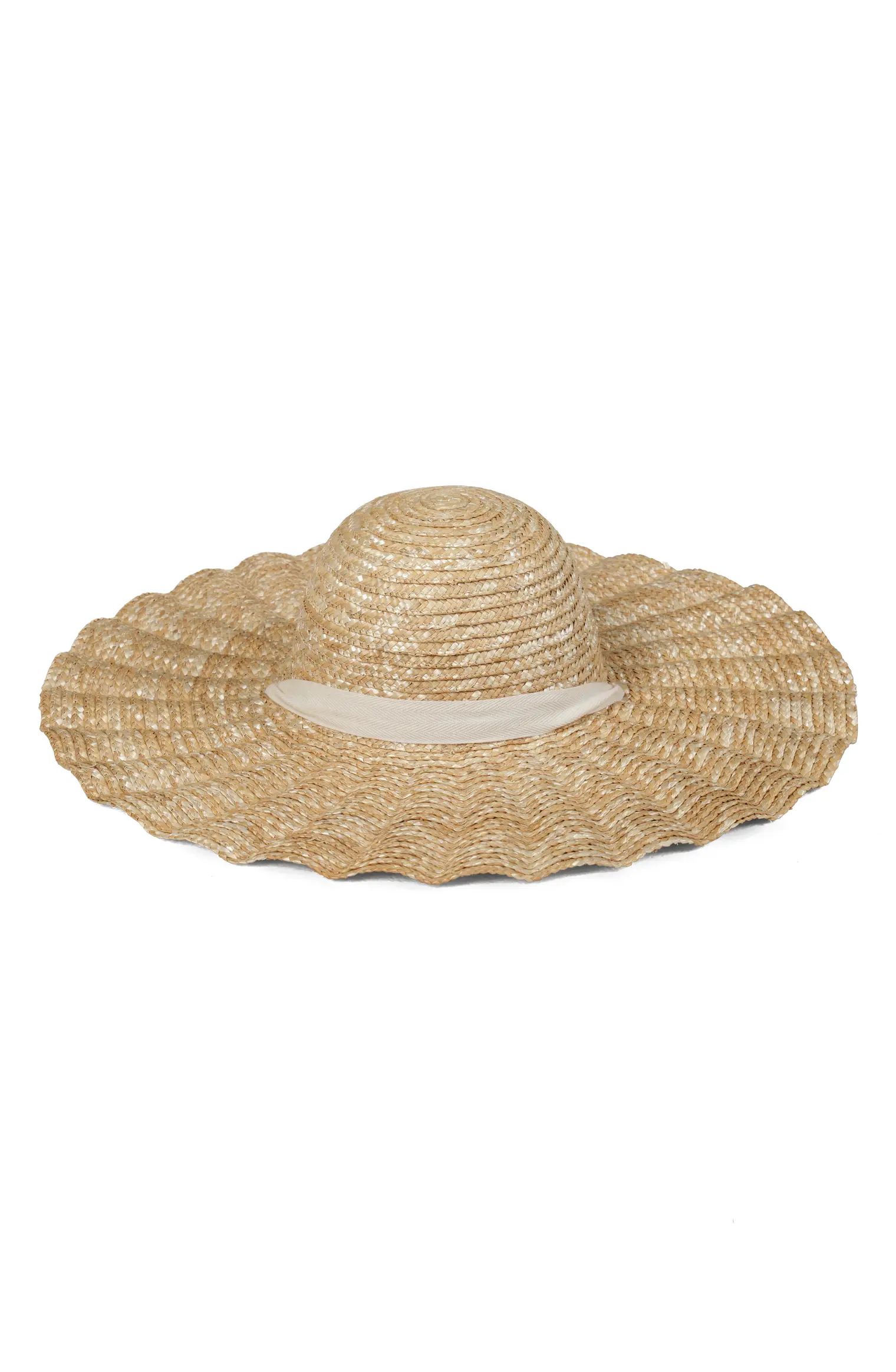 Scalloped Dolce Straw Hat | Nordstrom