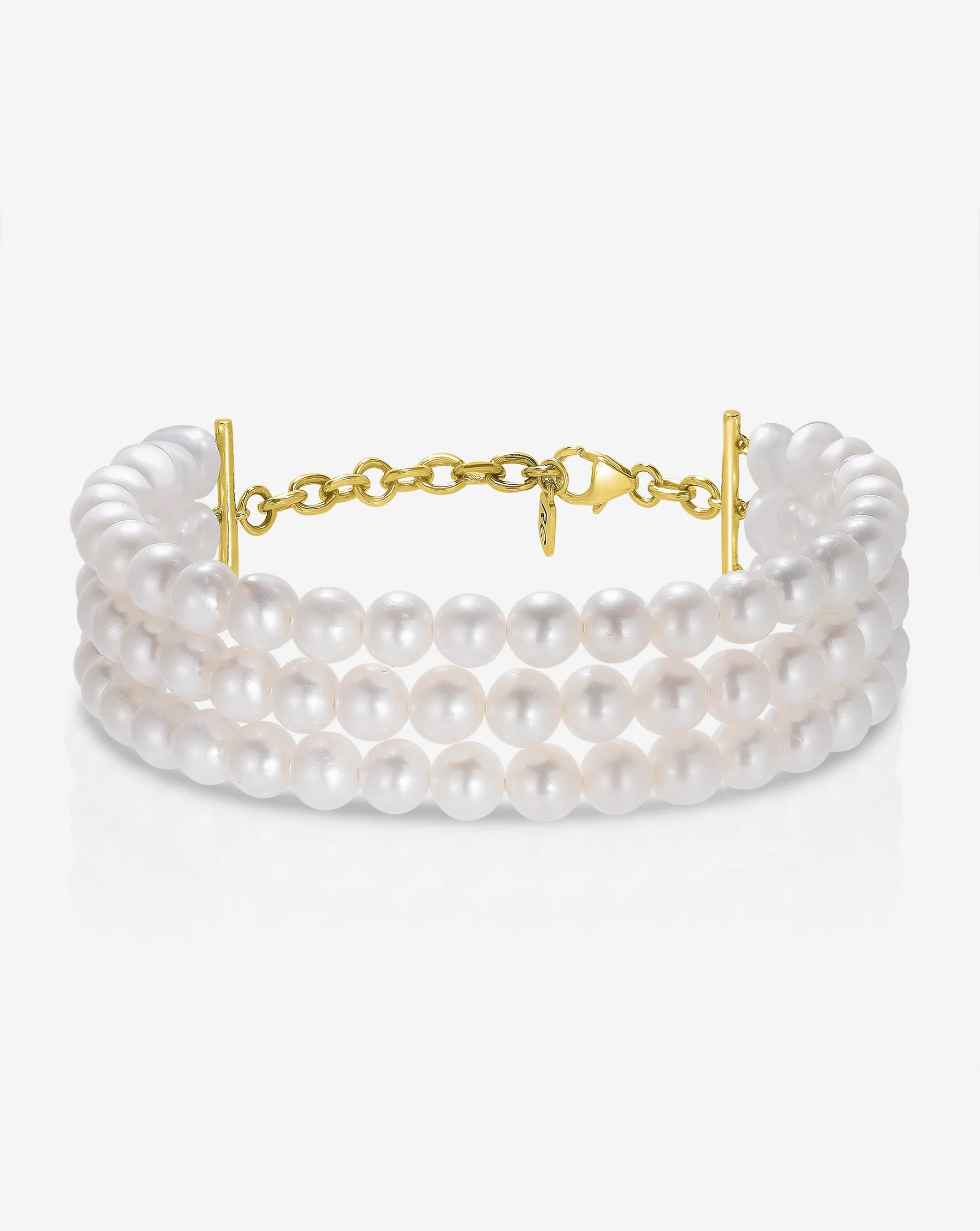Three Row Pearl Bracelet | Ring Concierge