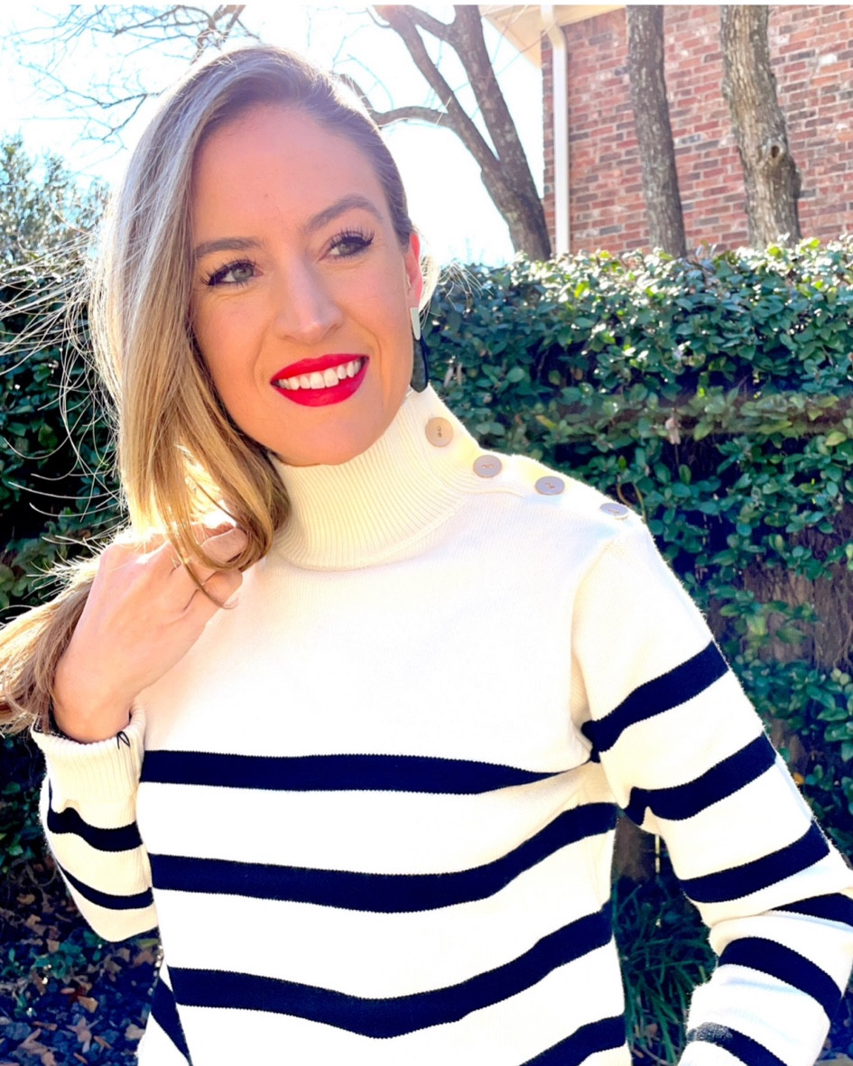 This sweater is 20% off during Amazon Prime Day sale and comes in 27 color options! 

#everypiecefits

Fall sweater 
Turtleneck sweater 
Striped sweater 
Casual outfit
Fall outfit 

#LTKSeasonal #LTKSaleAlert #LTKxPrimeDay