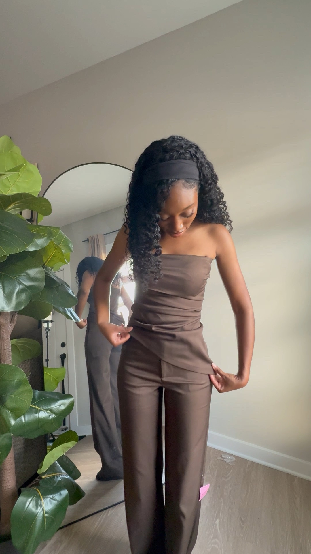 Business casual business professional two piece set brown work outfit inspo 

#LTKStyleTip #LTKFindsUnder100
