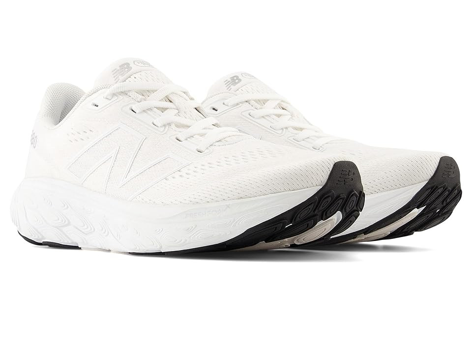 New Balance Fresh Foam X 880v14 Women's Shoes White/Silver Metallic : 8.5 2A - Narrow, Manmade | Zappos