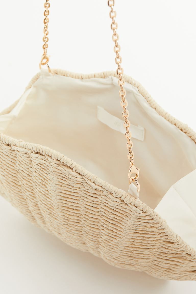 Straw shoulder bag | H&M (UK, MY, IN, SG, PH, TW, HK)