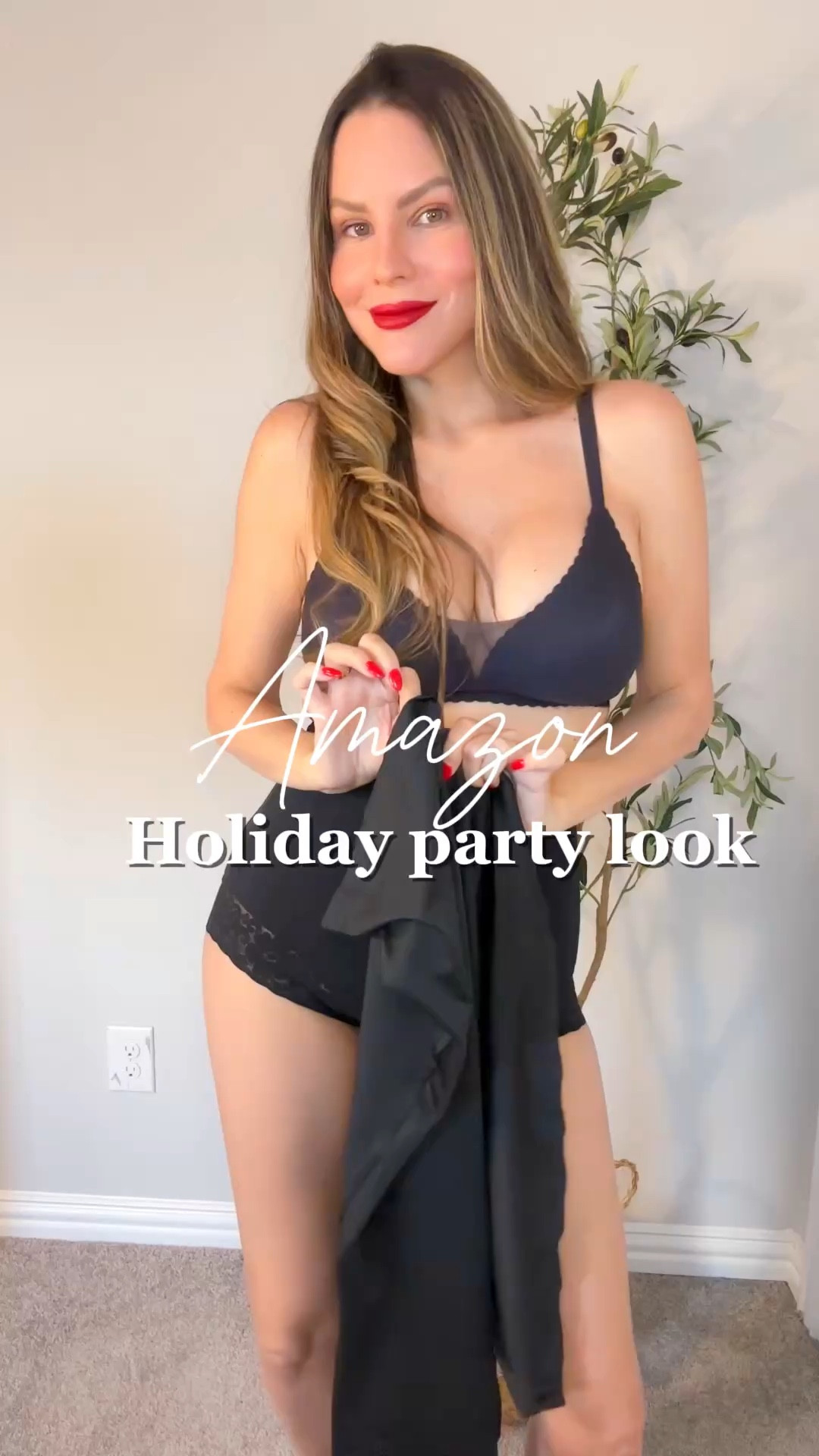 Amazon holiday party look 🖤

#LTKHoliday #LTKParties #LTKFindsUnder100