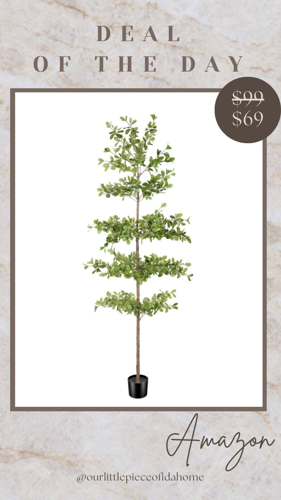 Deal of the day! This 7ft tree is only $69 right now on Amazon!

#LTKSaleAlert #LTKSeasonal #LTKHome