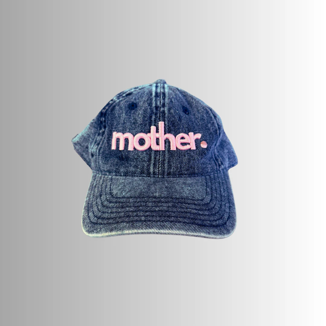 Mother Embroidered Dad Hat - Washed Denim | Mother Hats