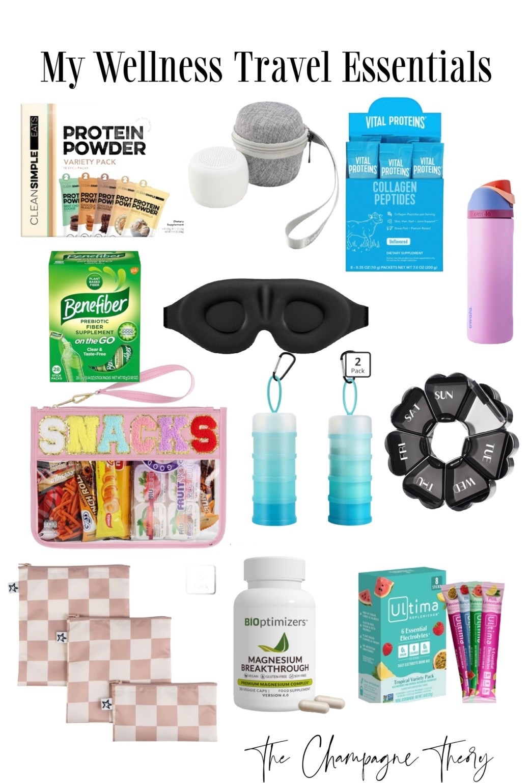 Travel wellness essentials 

#LTKActive #LTKfitnessgoals #LTKTravel