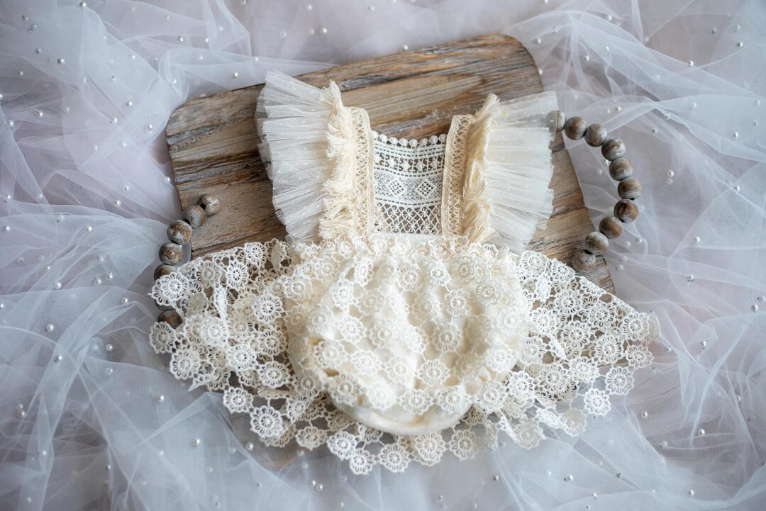 Newborn Boho Romper, Boho Baby Romper, Boho Romper, Lace Dress, Bohemian, Vintage, Vintage Lace, ... | Etsy (US)