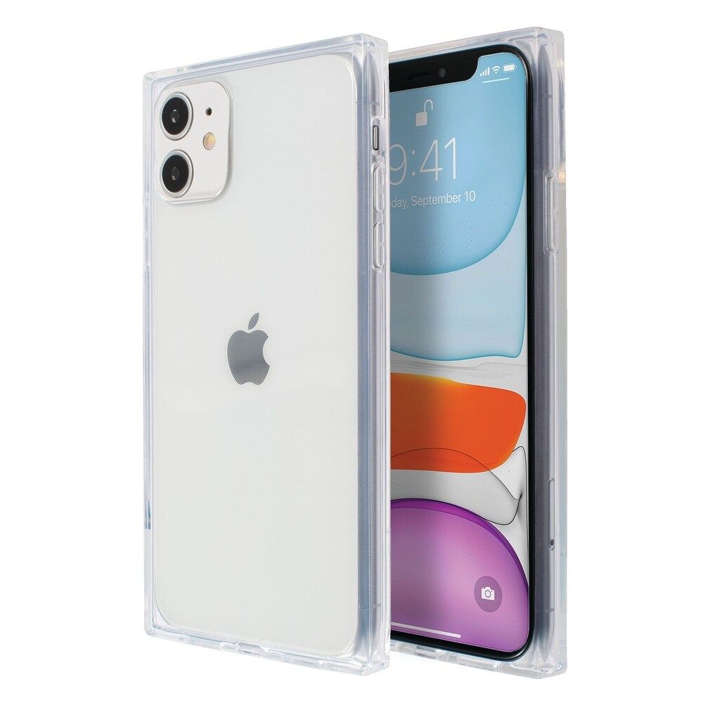 Square Crystal Clear Ultra-Thin Soft TPU Case Cover For iPhone 11 (6.1 inch) (Clear) | Bed Bath & Beyond