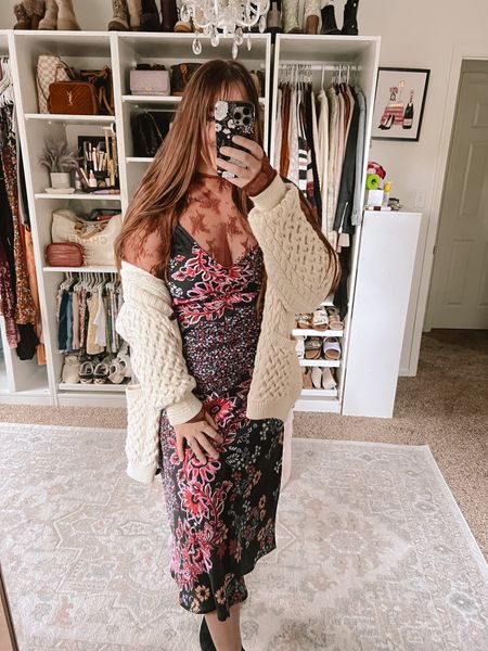 Today’s holiday outfit for our family photos! This layering top from free people is so warm, and a great way to wear dresses all year round! Added a chunky knit cardigan over top for some more layering :) everything is true to size. I’m wearing a large in all

#LTKmidsize #LTKHoliday #LTKSeasonal