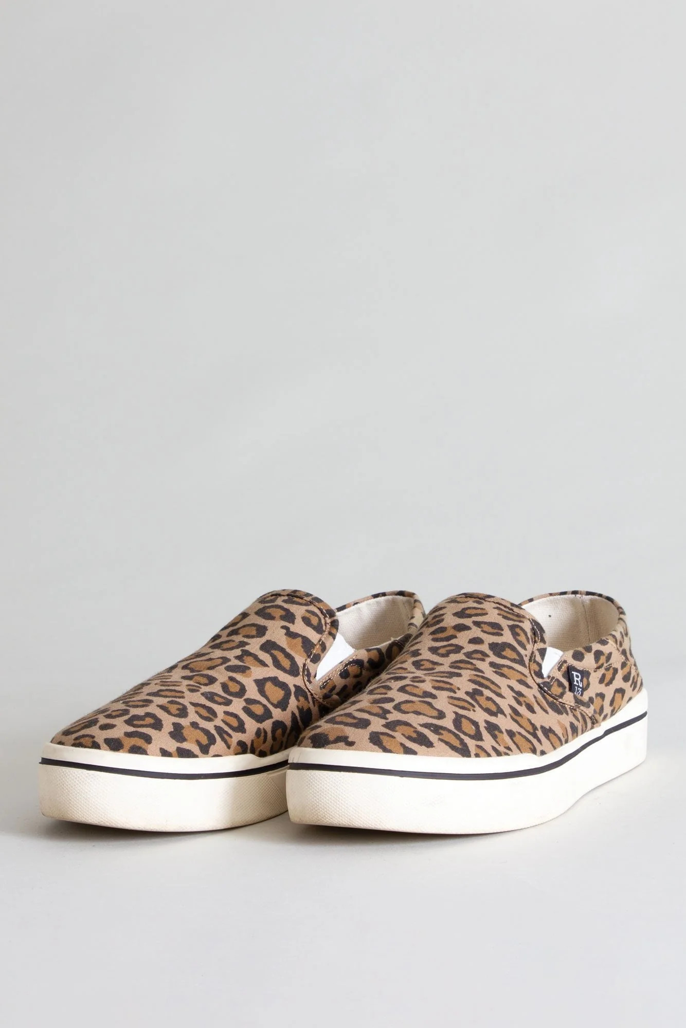 R13 Slip On Sneaker - Leopard / 12 | R13