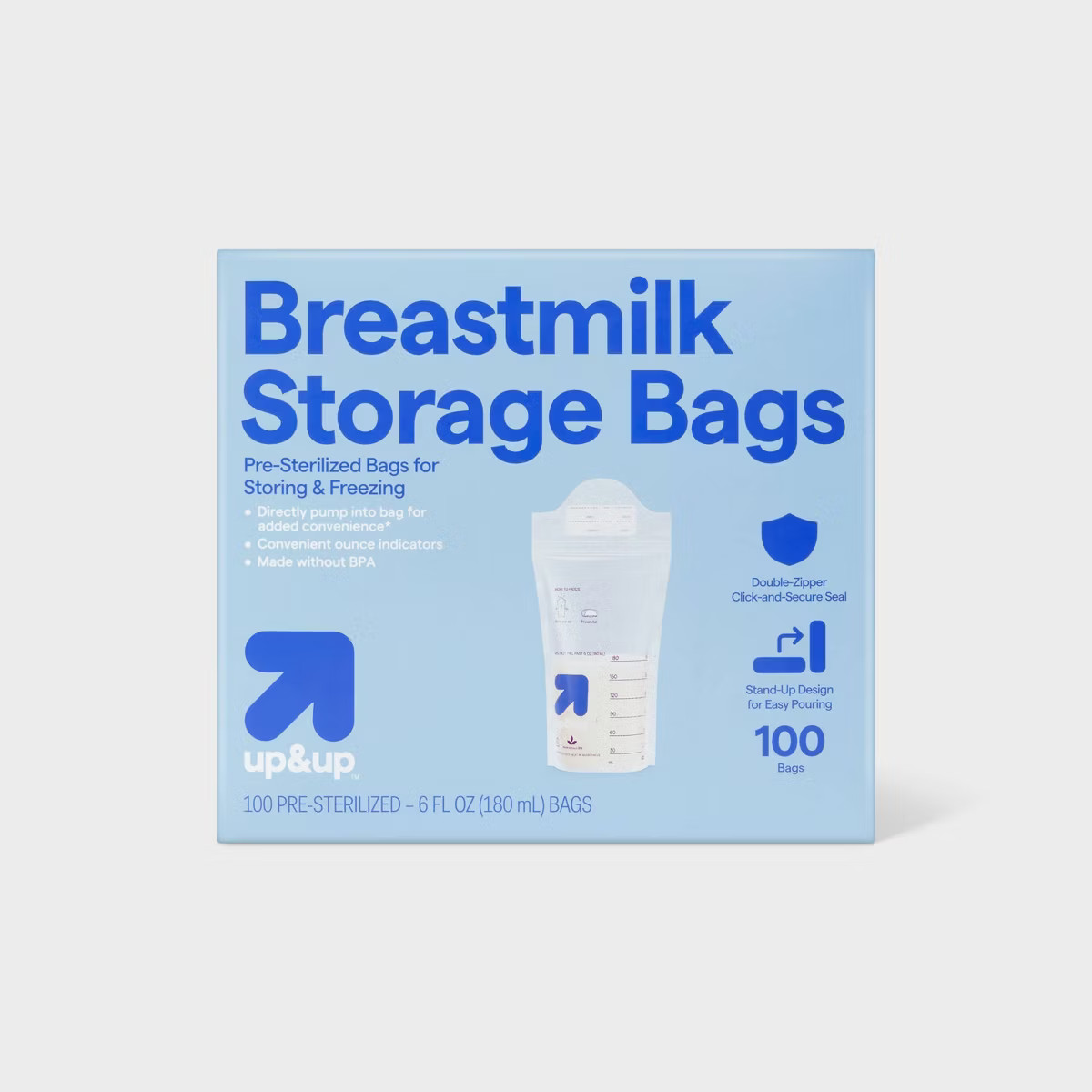 Breast Milk Storage Bags - up&up™ | Target