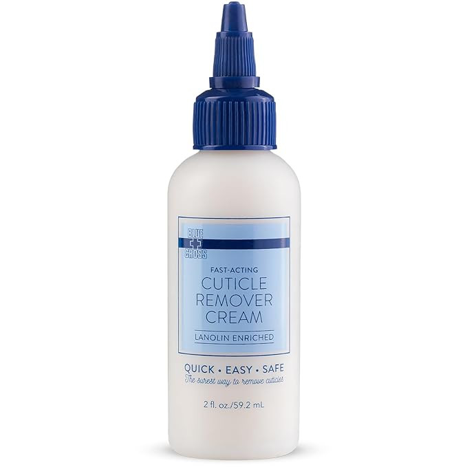 Blue Cross Cuticle Remover Cream for Dry Damaged Cuticles, Moisturizing Cuticle Softener for Nail... | Amazon (US)
