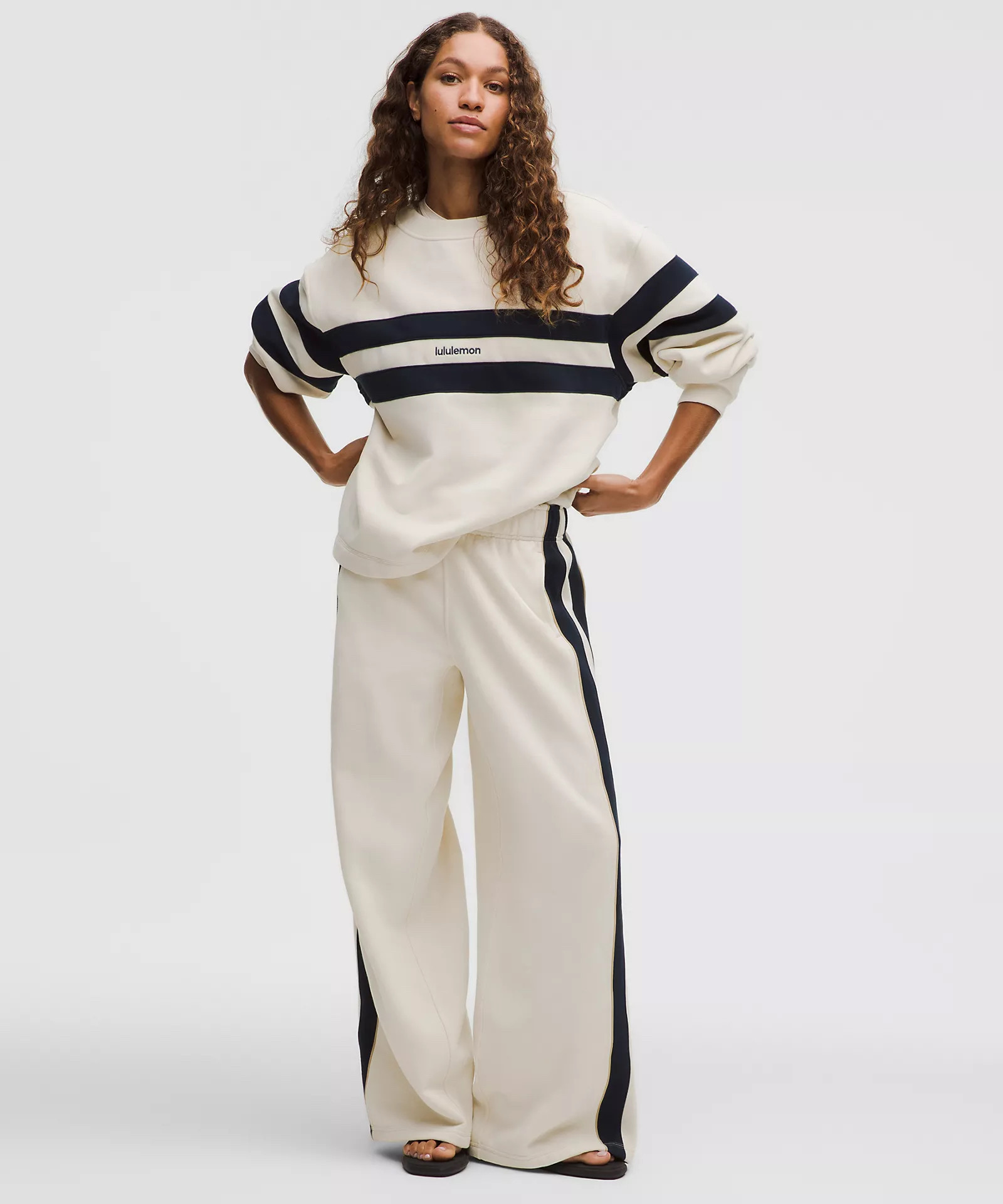 Okay THIS set is giving ✨effortless cool girl✨ and I’m obsessed 😍
The matching Lululemon vibe with the stripes + that relaxed fit?? It’s the kind of outfit you throw on and instantly look put together without even trying
Perfect for travel days, running errands, or just feeling comfy but still cute 🙌
Also… this is one of those sets you’ll wear on repeat, let’s be honest 😂
#LTKStyle #LululemonLook #CasualOutfit #ComfyStyle #EverydayOutfit 

 