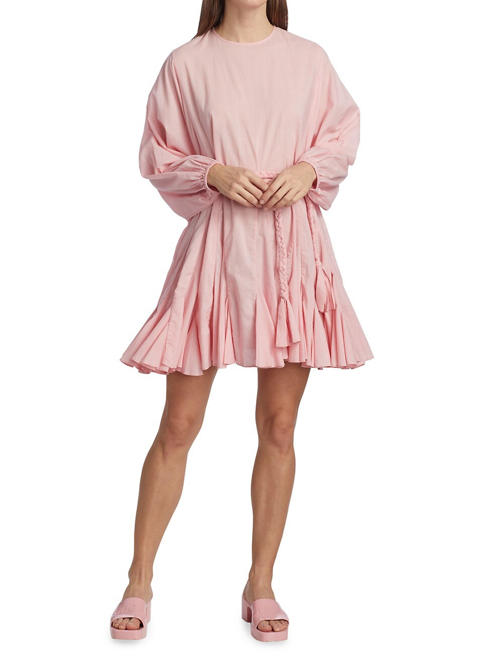 Ella Braided Belt Mini Dress | Saks Fifth Avenue