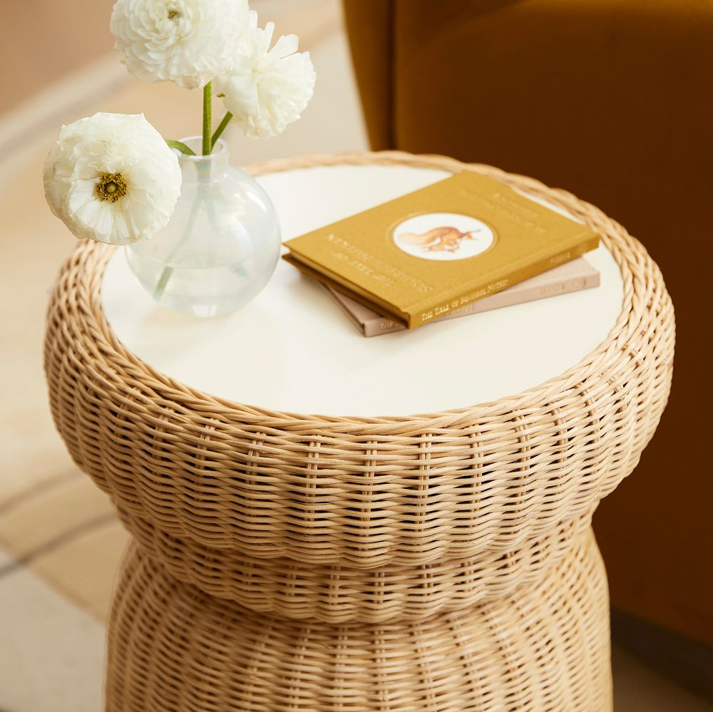 Joseph Altuzarra Woven Side Table | West Elm (US)