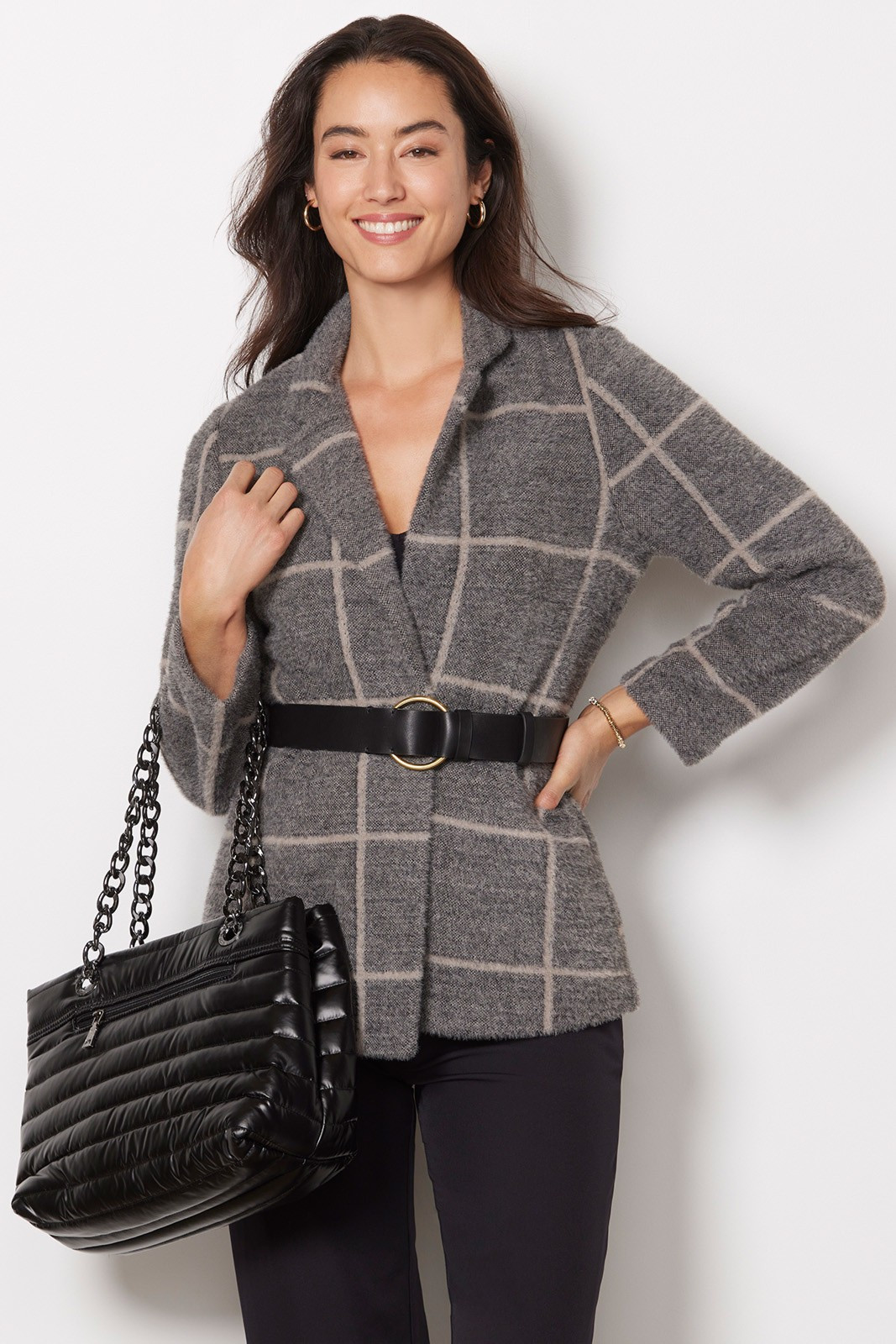 Z SUPPLY Anna Plaid Blazer | EVEREVE | Evereve