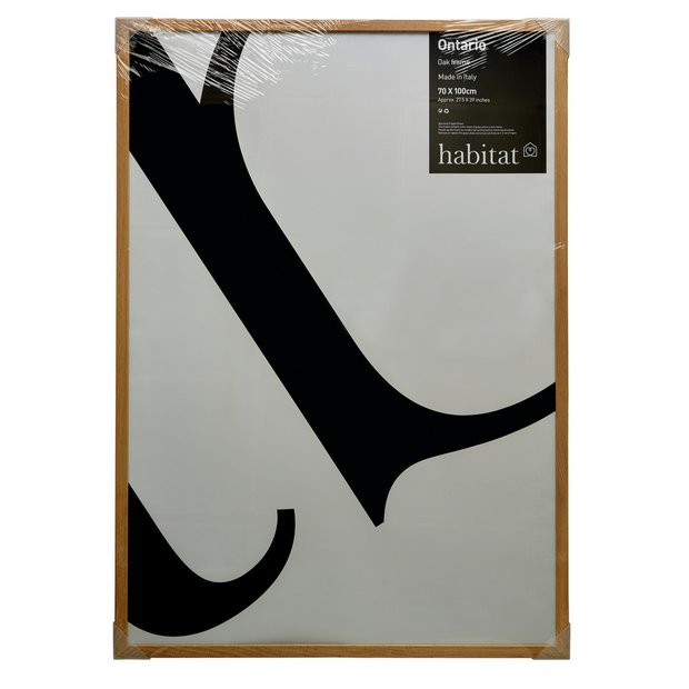 Habitat Ontario Oak Picture Frame  - Natural - 103x73cm | Habitat UK